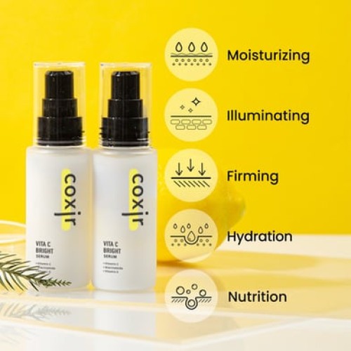 Coxir Vita C Bright Serum Toning Serum Korean Skin Care 50 ml