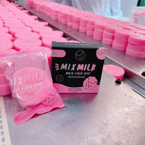 Mix Milk Mask Scrub Soap