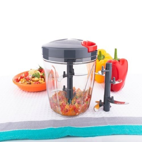 Anjani 2 in 1 XXL Vegetable Chopper with 6 Blades – A Must-Have for Every Bangladeshi Kitchen!